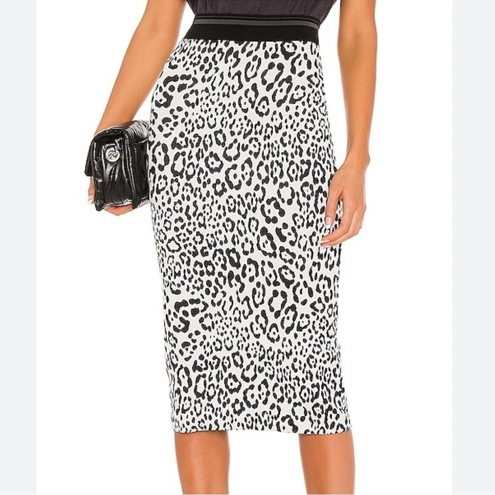 Le Superbe NWT Leopard King Liza Skirt Size M